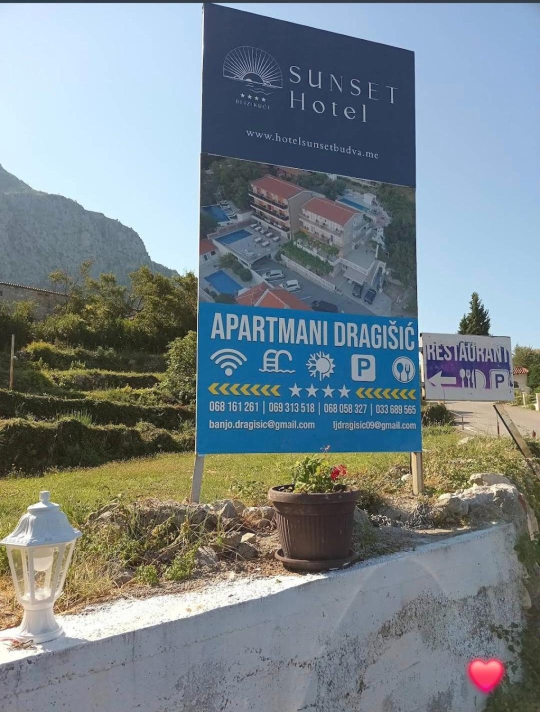 Apartments Dragisic 스베티스테판 외부 사진